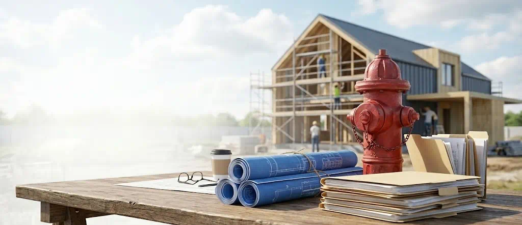 Löschwassernachweis Hausbau